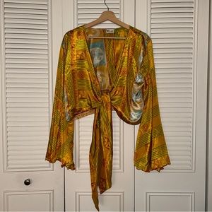 Flowy Silk like top